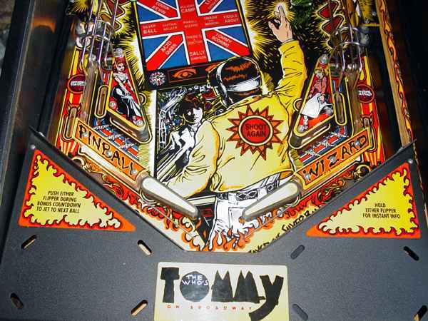 TOMMY - Pinball Machine Image